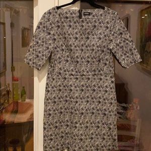 Kate Spade Black and White Checkered Dress